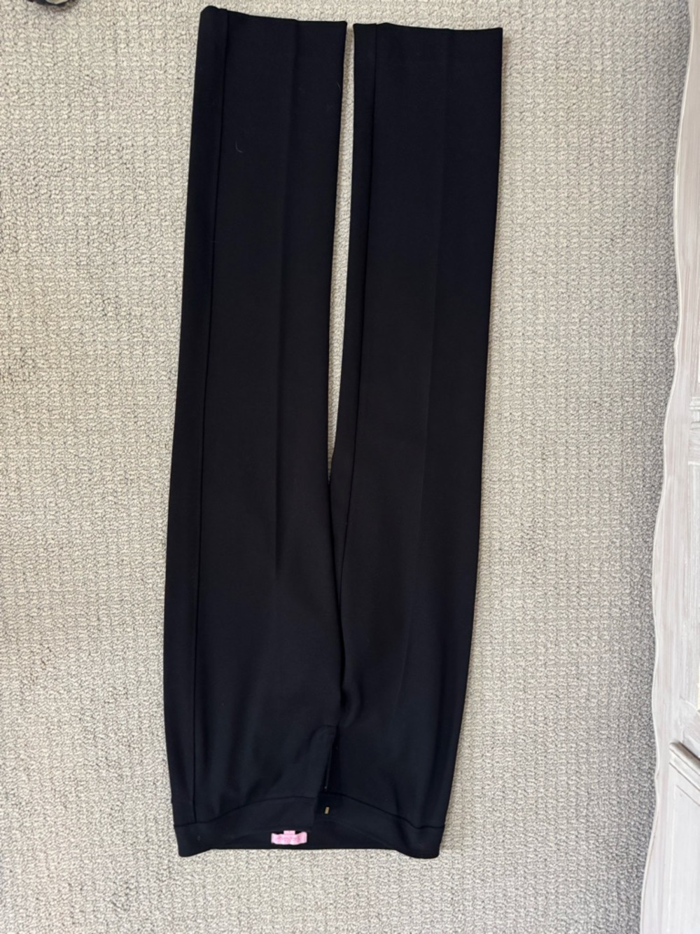 Lilly Pulitzer Black Straight Leg Trousers
